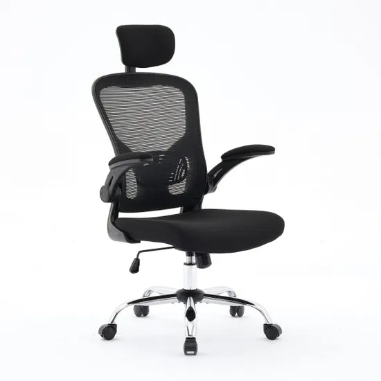 Prime Plus Office Chair - Black and Chrome