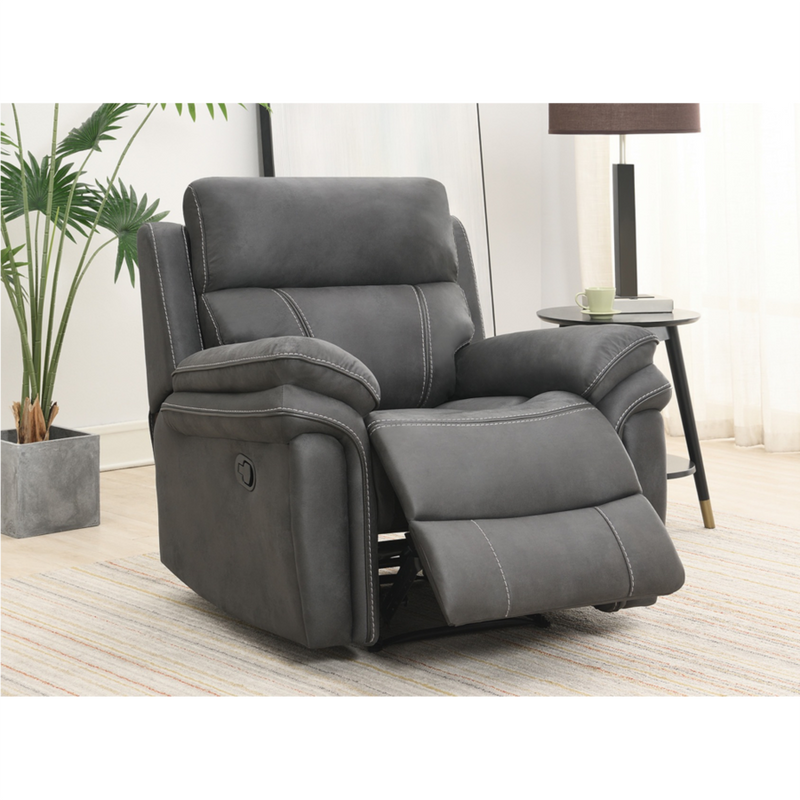 Richmond Reclining Upholstery Collection - Charcoal Grey