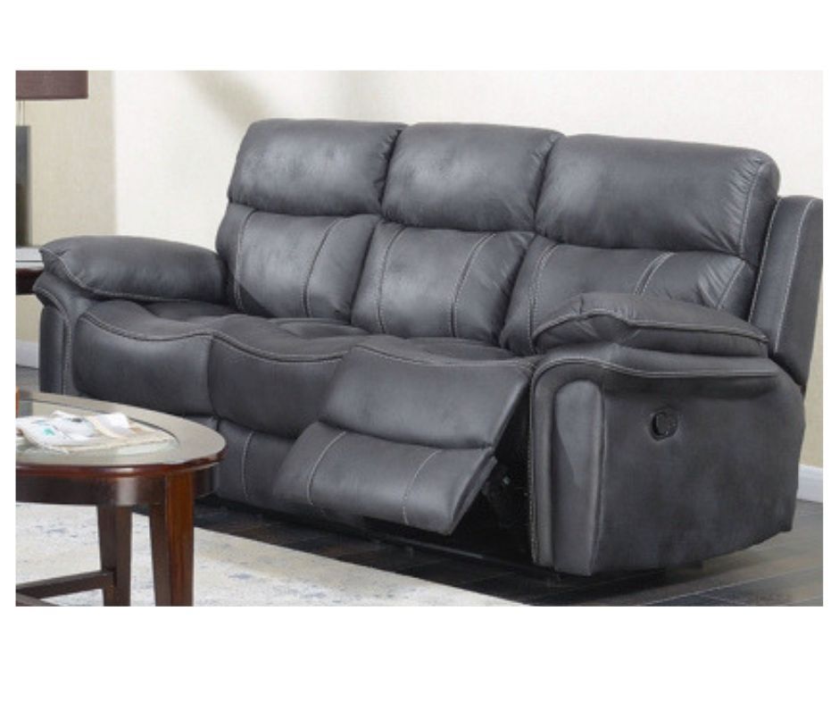 Richmond Reclining Upholstery Collection - Charcoal Grey