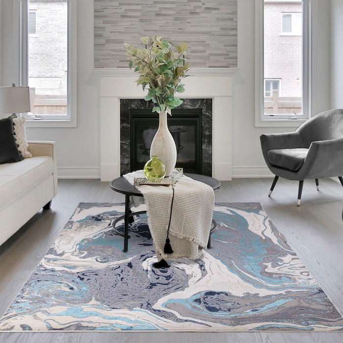 Aurora Ocean AU18 Rug