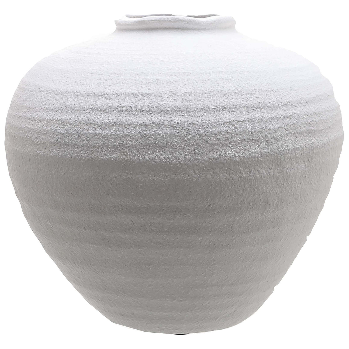 Regola Matt White Ceramic Vase Collection
