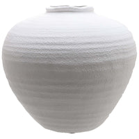 Regola Matt White Ceramic Vase Collection