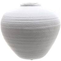 Regola Matt White Ceramic Vase Collection