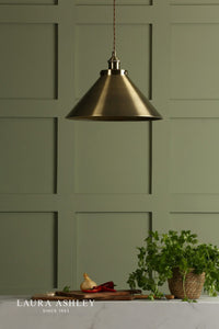 Laura Ashley - Rufus Lighting Collection - Antique Brass
