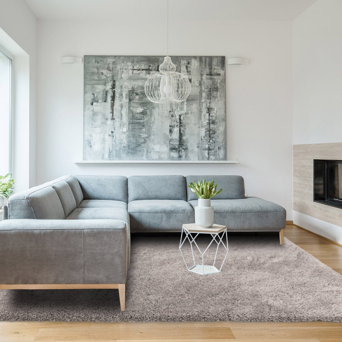 Ritchie Rug - Light Grey