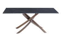Rocco 1.8m Dining Table - Mooney Black