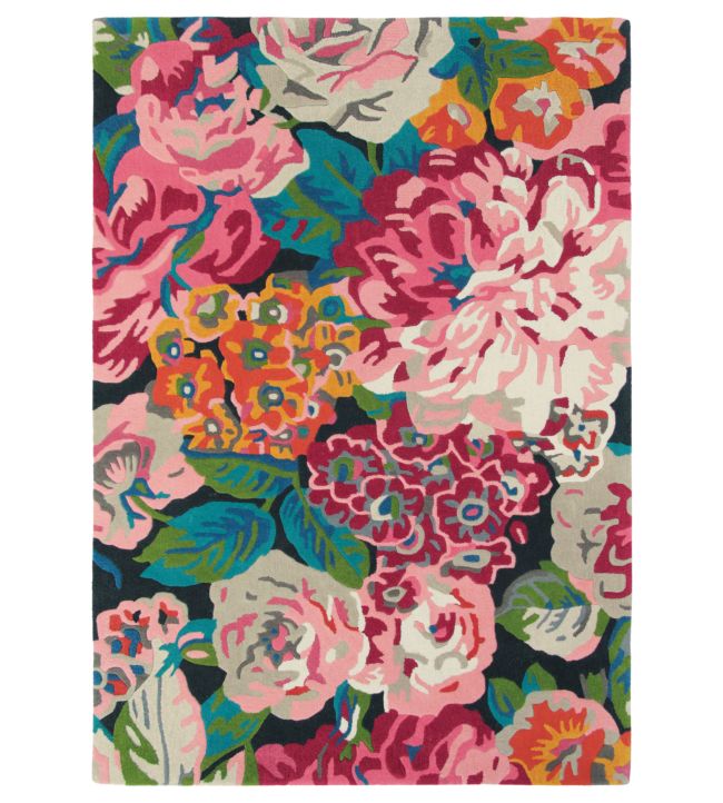Sanderson Rugs - Rose & Peony Cerise