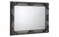 Rococo Wall Mirror - Pewter