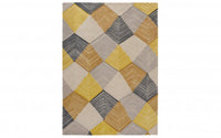 Harlequin Rhythm Rug - Saffron