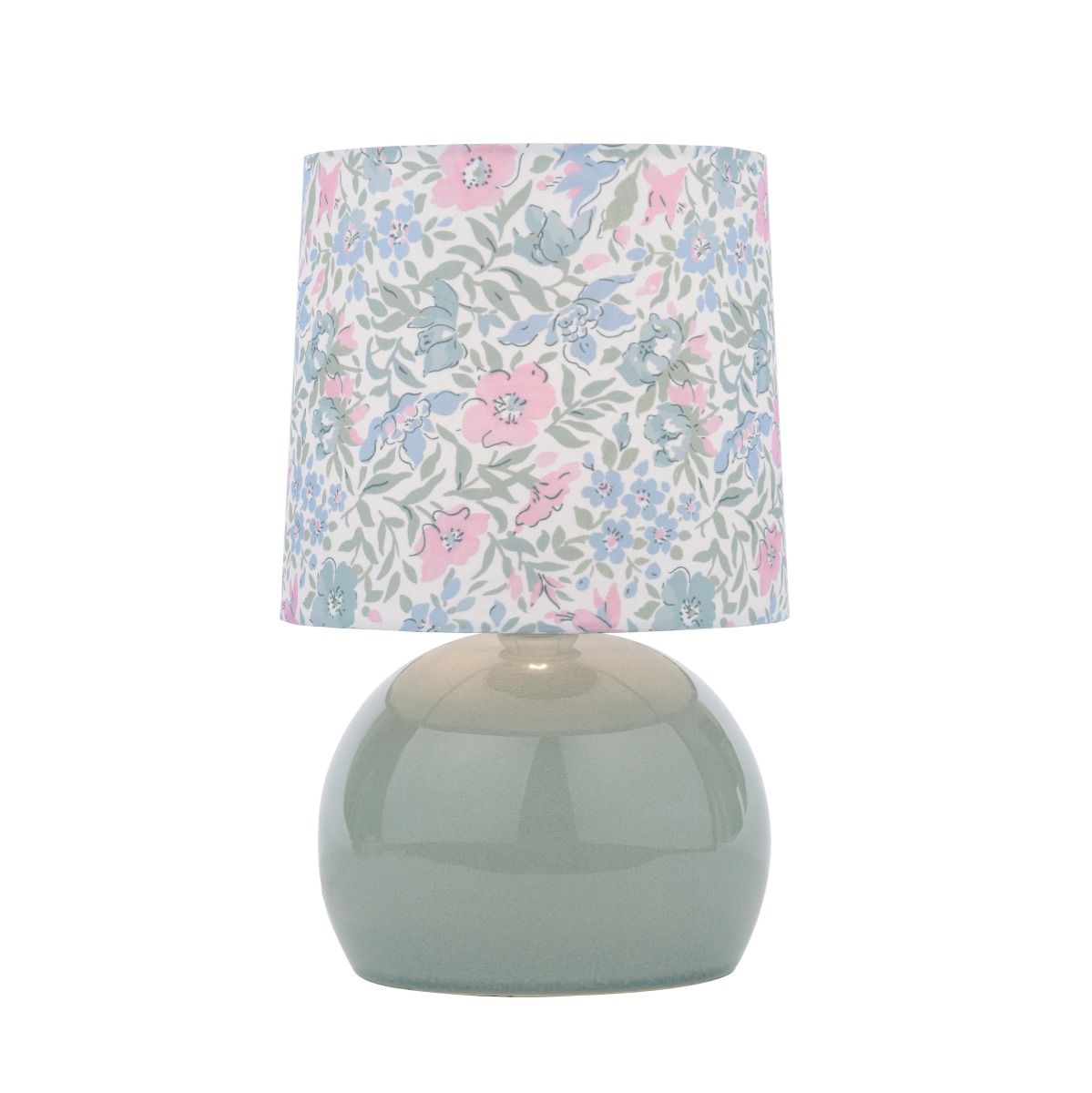 Laura Ashley Sherston Table Lamp Blue With Shade