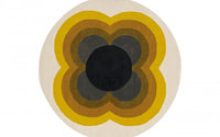 Orla Kiely Rug - Sunflower Round (Multiple colours available)