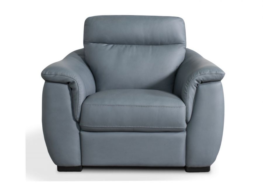 Soffio Leather Upholstery Collection - Cobalto