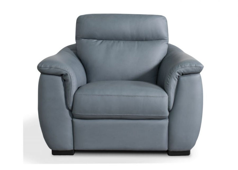 Soffio Leather Upholstery Collection - Cobalto