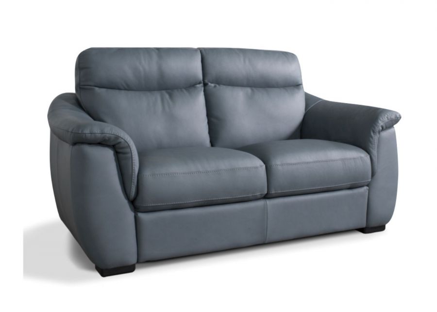Soffio Leather Upholstery Collection - Cobalto