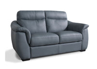 Soffio Leather Upholstery Collection - Cobalto