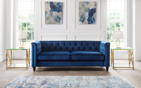 Sandringham Upholstery Collection - Blue Velvet