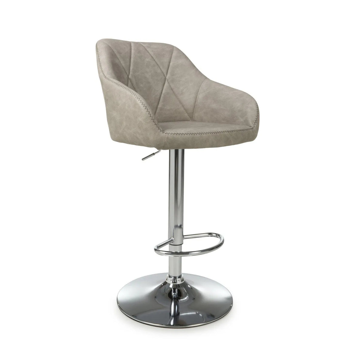 Serena Leather Effect Bar Stool Collection (pairs)