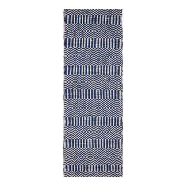 Sloan Rug - Blue Ethnic Flatweave
