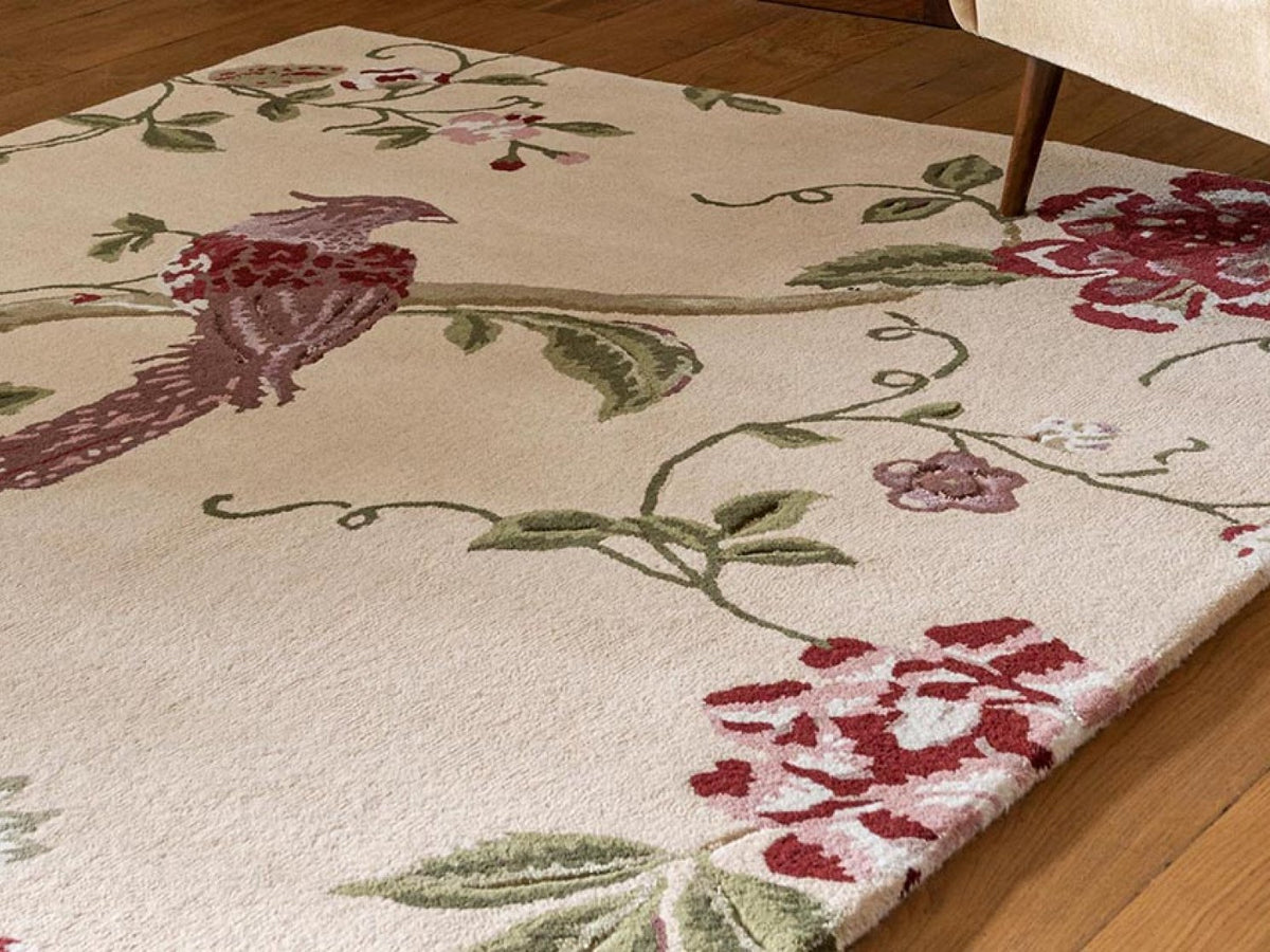 Laura Ashley Rugs - Summer Palace Cranberry/Grape