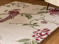 Laura Ashley Rugs - Summer Palace Cranberry/Grape
