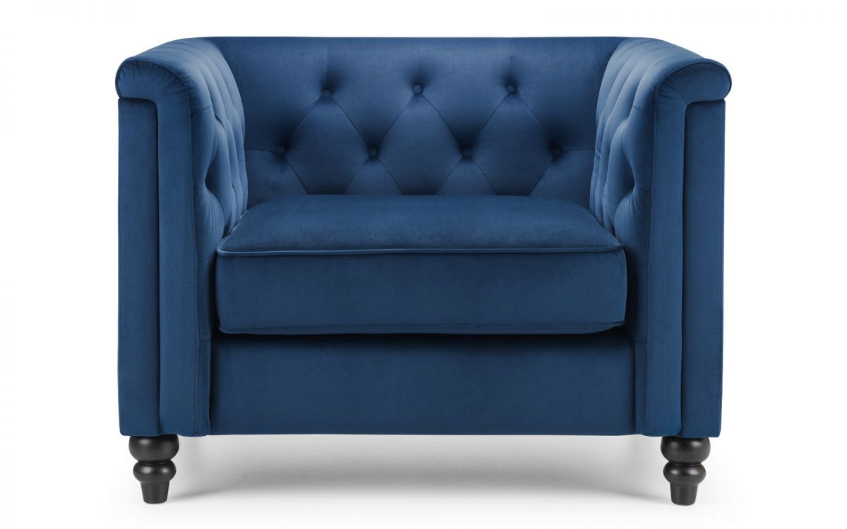 Sandringham Upholstery Collection - Blue Velvet