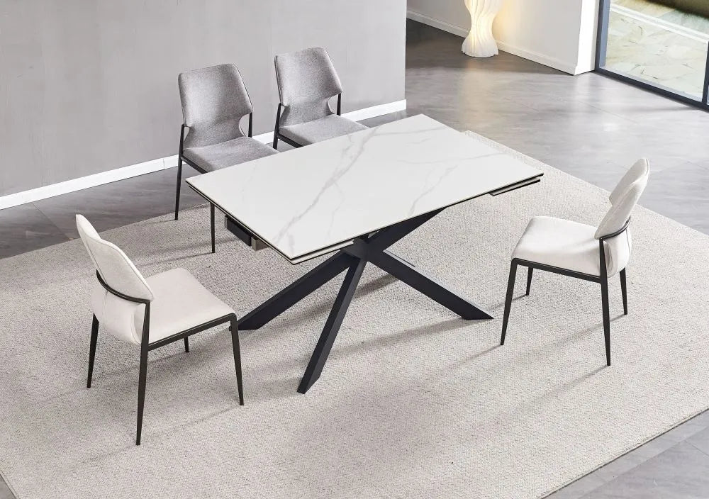 Sutton Extension Dining Table - Vilas Grey