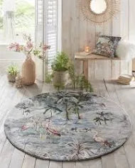 Habitat Lagoon Circular Rug 160x160