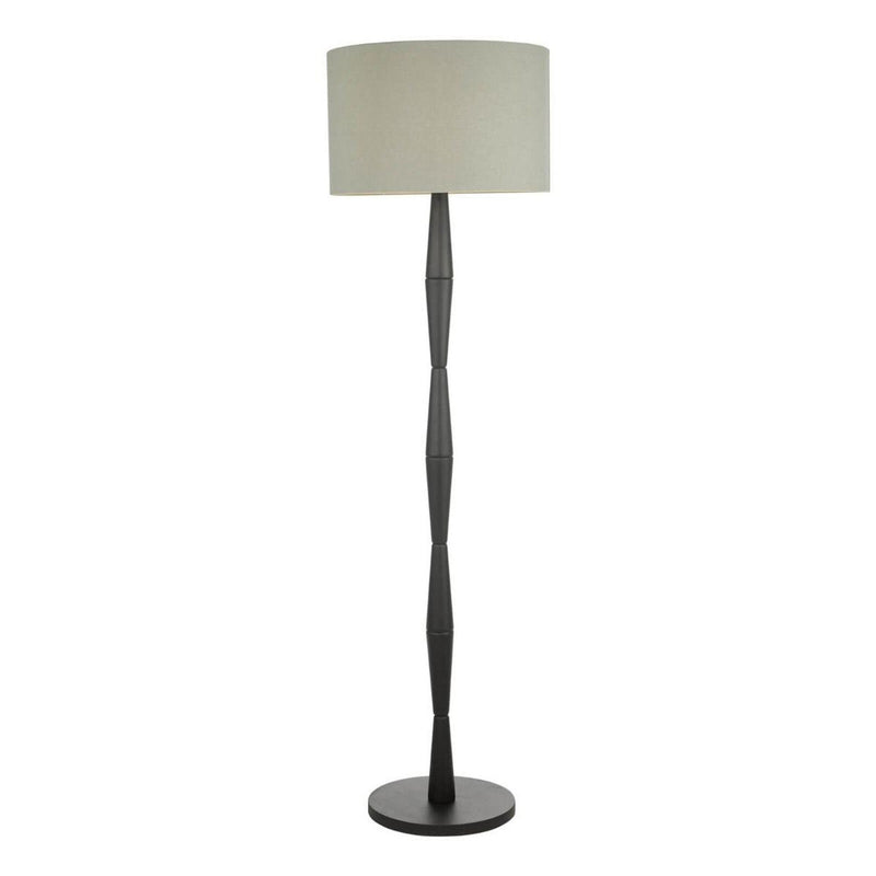 Sierra Floor Lamp Black With Shade