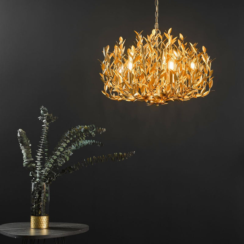 Silvius Lighting Collection - Gold Leaf