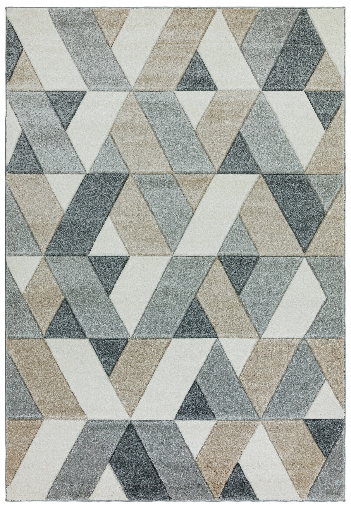 Sketch Rug - Rhombus Grey SK01