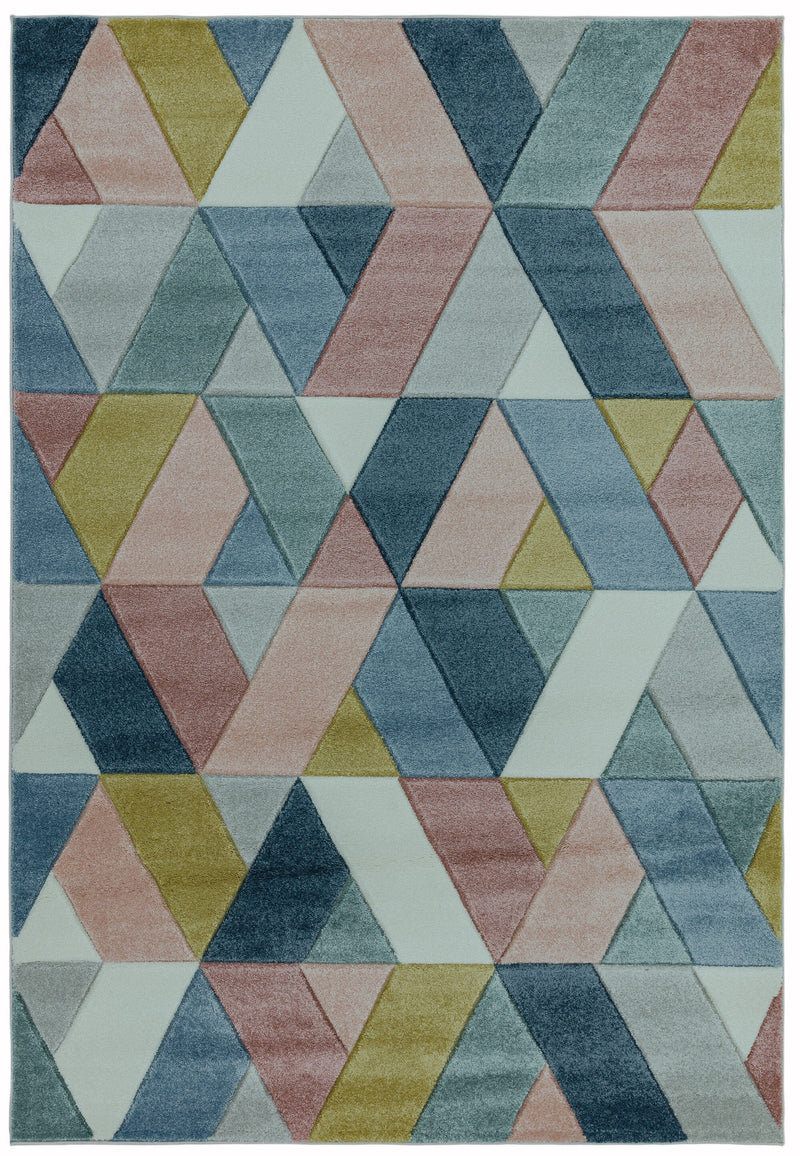 Sketch Rug - Rhombus Multi SK02