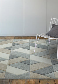 Sketch Rug - Rhombus Grey SK01