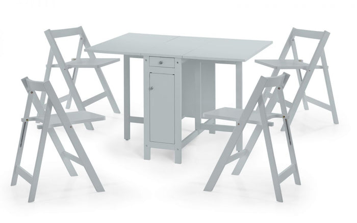 Savoy Dining Set - White