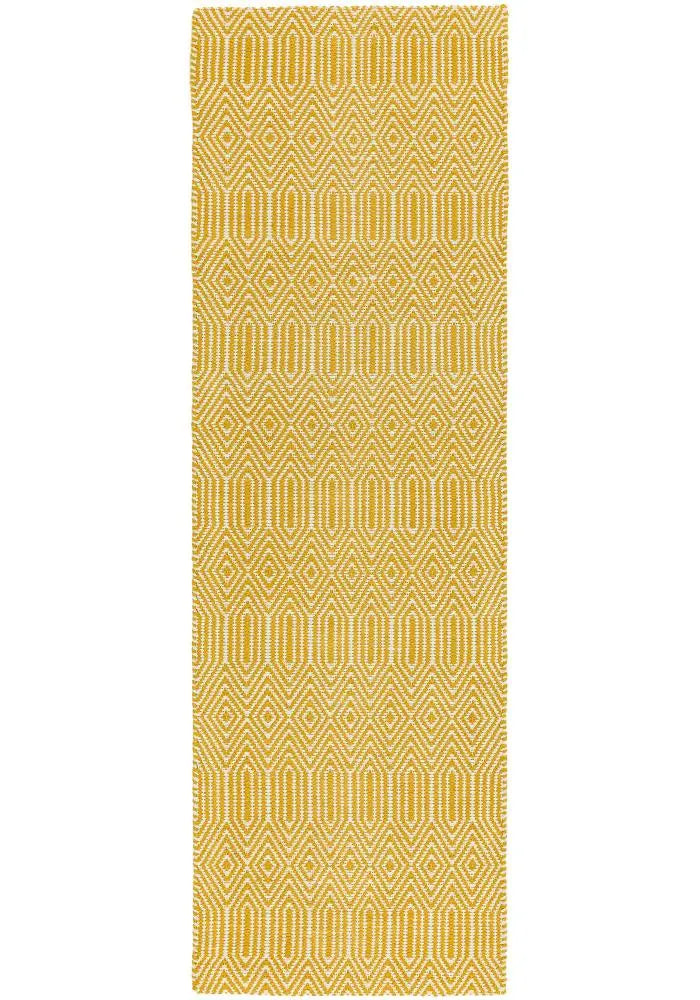 Sloan Rug - Mustard Ethnic Flatweave