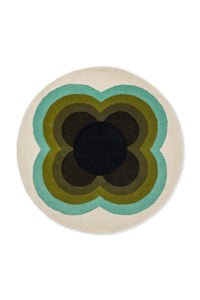Orla Kiely Rug - Sunflower Olive