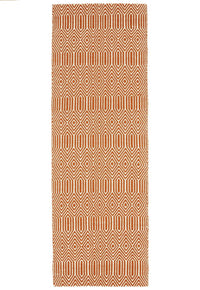 Sloan Rug - Orange Ethnic Flatweave