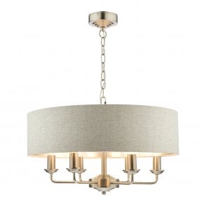 Laura Ashley - Sorrento Lighting Collection - Antique Brass