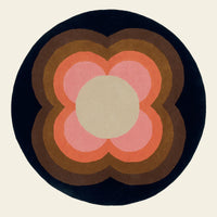 Orla Kiely Rug - Sunflower Pink