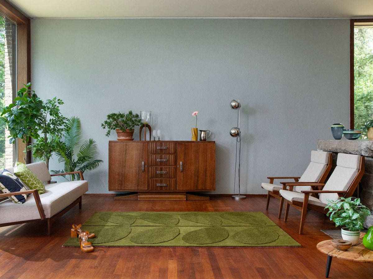 Orla Kiely Rug - Solid Stem Fern