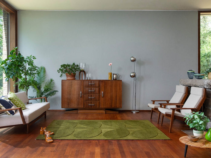 Orla Kiely Rug - Solid Stem Fern