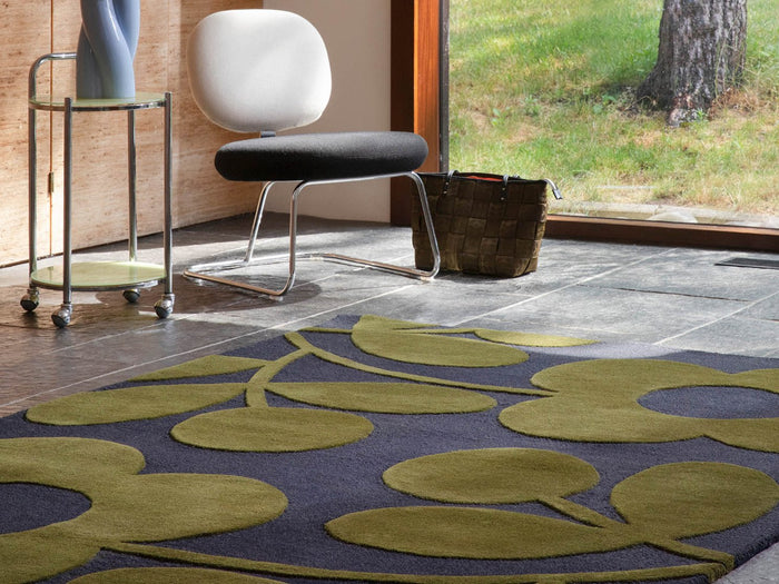 Orla Kiely Rug - Sprig Stem Marine