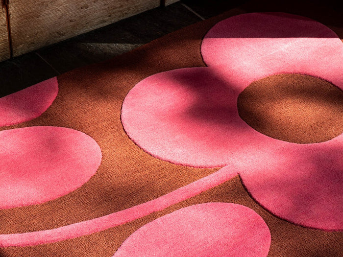Orla Kiely Rug - Sprig Stem Paprika