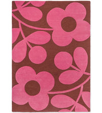 Orla Kiely Rug - Sprig Stem Paprika