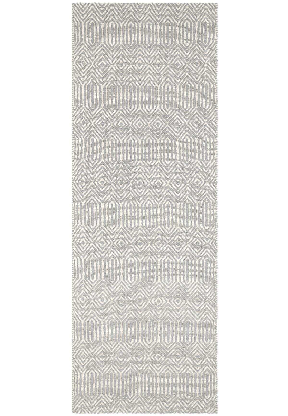 Sloan Rug - Silver Ethnic Flatweave