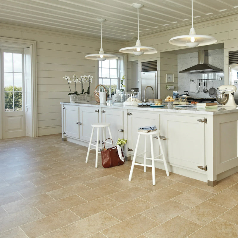 Karndean Knight Tile - ST12 Bath Stone x3 BOXES IN STOCK