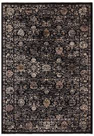 Sovereign Rug - Black Vintage Floral