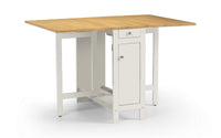 Savoy Dining Set - White/Natural