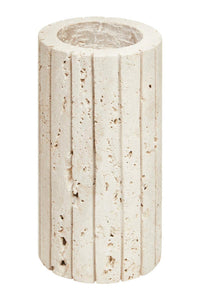 Tibor Vase Collection - Travertine