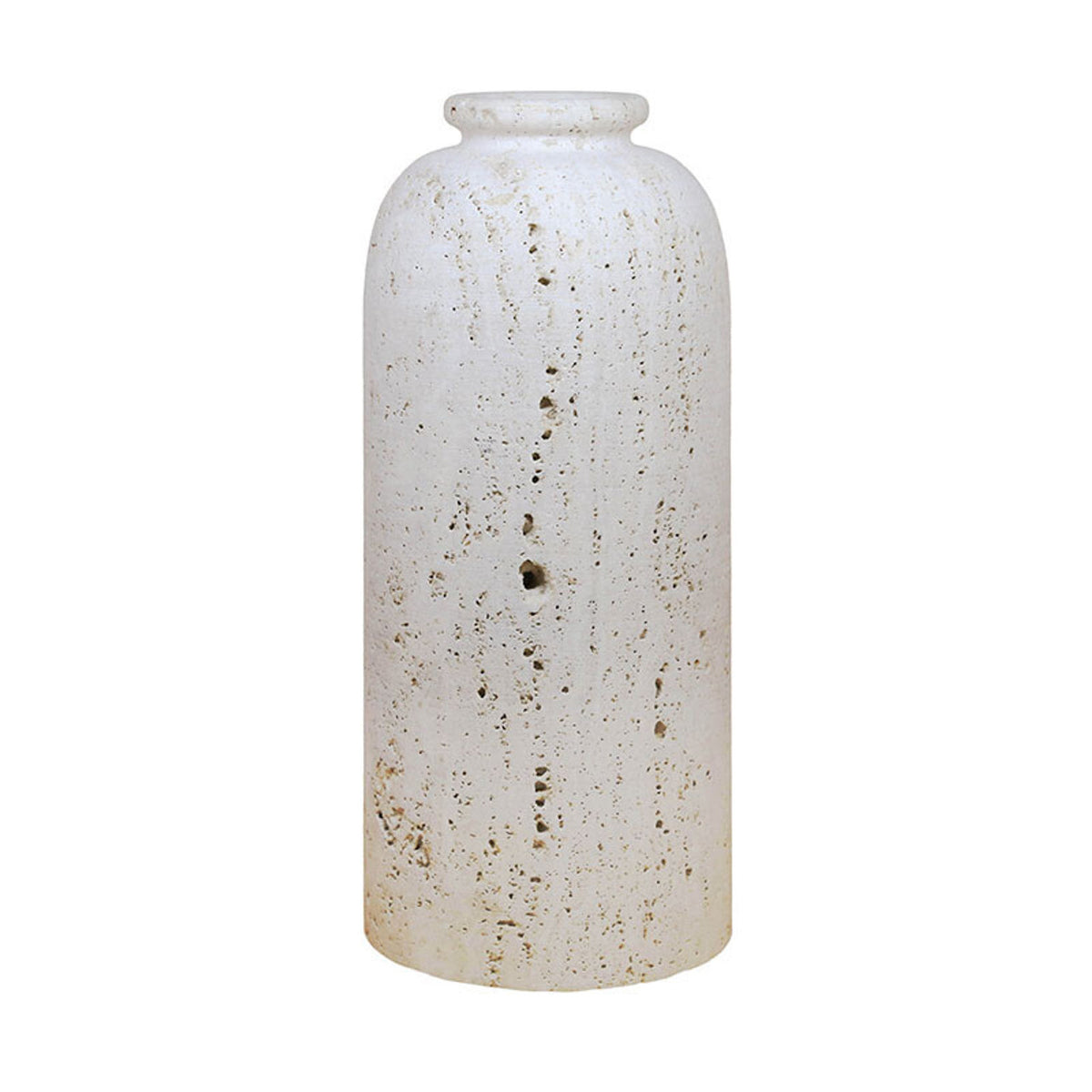 Tibor Vase Collection - Travertine