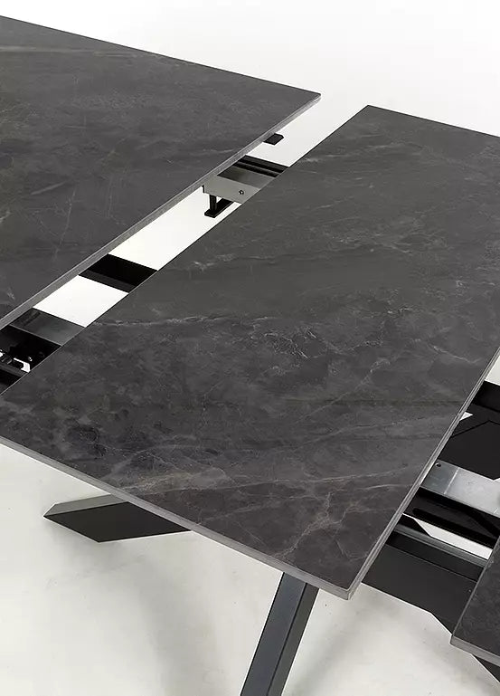 Tokyo 1.4-1.8m  Dining Set with 4 Dakar Swivel Dining Chairs